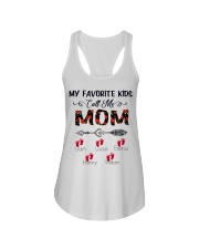 My Favorite Kids Call Me Mom Ladies Flowy Tank tile