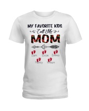 My Favorite Kids Call Me Mom Ladies T-Shirt tile