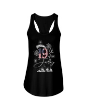 Happy July 19 Ladies Flowy Tank tile