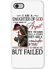 August Girl Phone Case tile