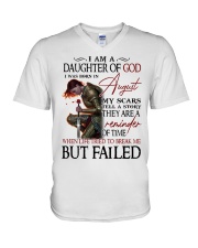 August Girl V-Neck T-Shirt tile