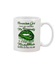 November Girl Mug tile