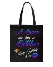 October Girl Tote Bag tile