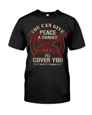 Peace A Chance Classic T-Shirt front