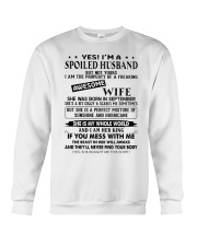 September Spoiled Husband Crewneck Sweatshirt tile