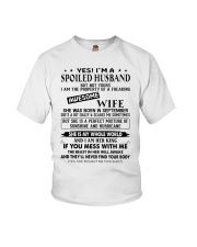 September Spoiled Husband Youth T-Shirt tile