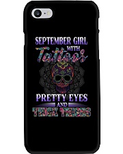 September Girl Phone Case tile