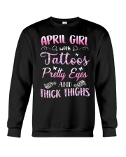 April Girl Crewneck Sweatshirt tile