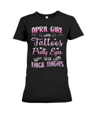 April Girl Premium Fit Ladies Tee tile