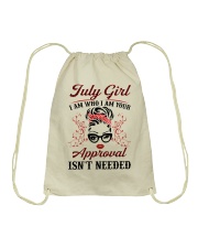 July Girl Drawstring Bag tile
