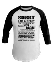 July Freaking Crazy Man Baseball Tee tile