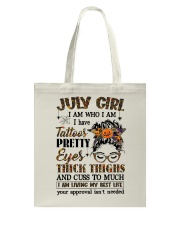 July Girl Tote Bag tile