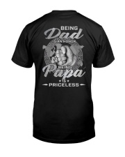 Being Dad And Papa Premium Fit Mens Tee tile