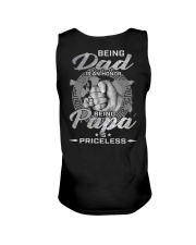 Being Dad And Papa Unisex Tank tile