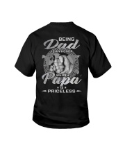 Being Dad And Papa Youth T-Shirt tile