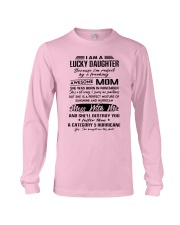 I Am A Lucky Daughter Long Sleeve Tee tile