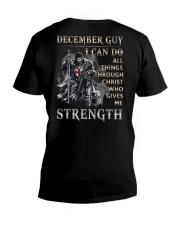 December Guy V-Neck T-Shirt tile