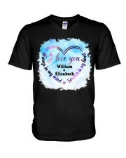 Always in my mind Forever in my heart V-Neck T-Shirt tile