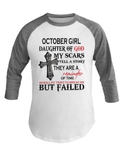 October Girl Baseball Tee tile