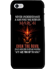 March Man Phone Case tile