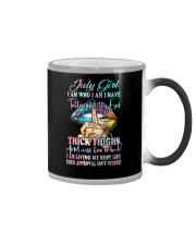 July Girl Color Changing Mug tile