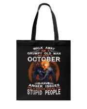 October Man Tote Bag tile