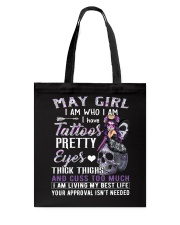 May Girl Tote Bag tile