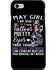 May Girl Phone Case tile