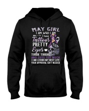 May Girl Hooded Sweatshirt front