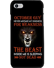 October Man Phone Case tile