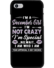 December Girl Phone Case tile