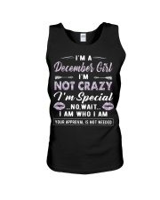 December Girl Unisex Tank tile