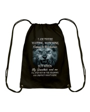 I Am There Waiting Watching Keeping To The Shadows Drawstring Bag tile