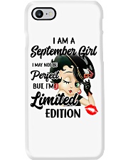 September Girl Phone Case tile