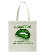 August Girl Tote Bag tile