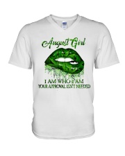 August Girl V-Neck T-Shirt tile