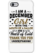 December Girl Phone Case tile