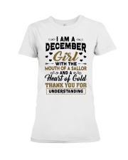 December Girl Premium Fit Ladies Tee tile