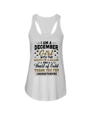 December Girl Ladies Flowy Tank tile
