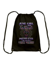 June Girl Drawstring Bag tile