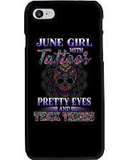 June Girl Phone Case tile