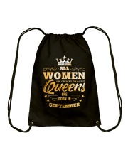 September Girl Drawstring Bag tile