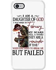 February Girl Phone Case tile