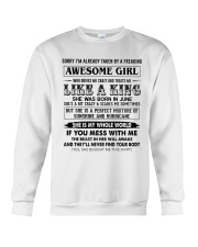 June Like A King Crewneck Sweatshirt tile