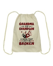 Grandma and Grandson Drawstring Bag tile