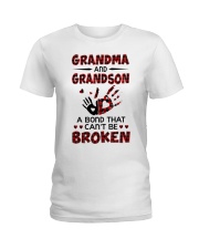 Grandma and Grandson Ladies T-Shirt tile