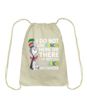 Breast Do Not Like Cancer Drawstring Bag tile
