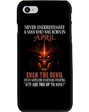 April Man Phone Case tile