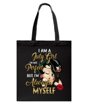 July Girl Tote Bag tile