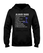March Music Lover Hooded Sweatshirt tile